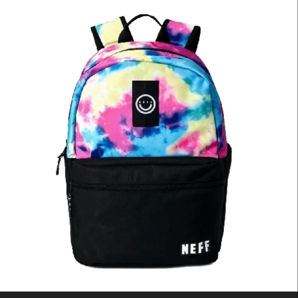 NEFF UNISEX NEFF DAILY SCHOOL BACKPACK, MULTICOLOR TIE DYE.